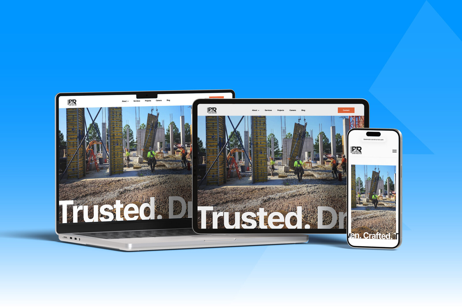 New Website for BlackRock Construction